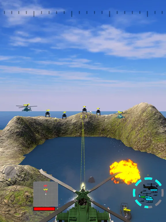 Tangkapan skrin Apache Attack : Global Warfare iPad 