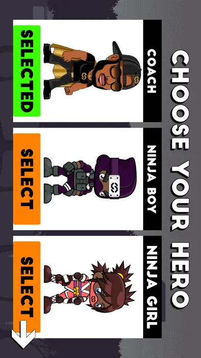 Tangkapan layar Mission Motivate Ninja Edition