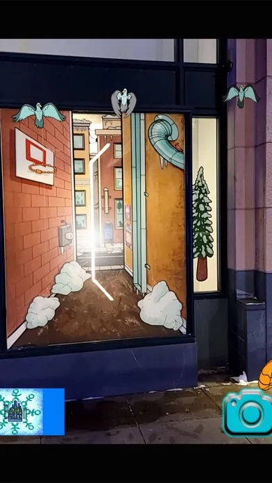 MINNE-SNOW-TA WINDOW DISPLAY 스크린샷