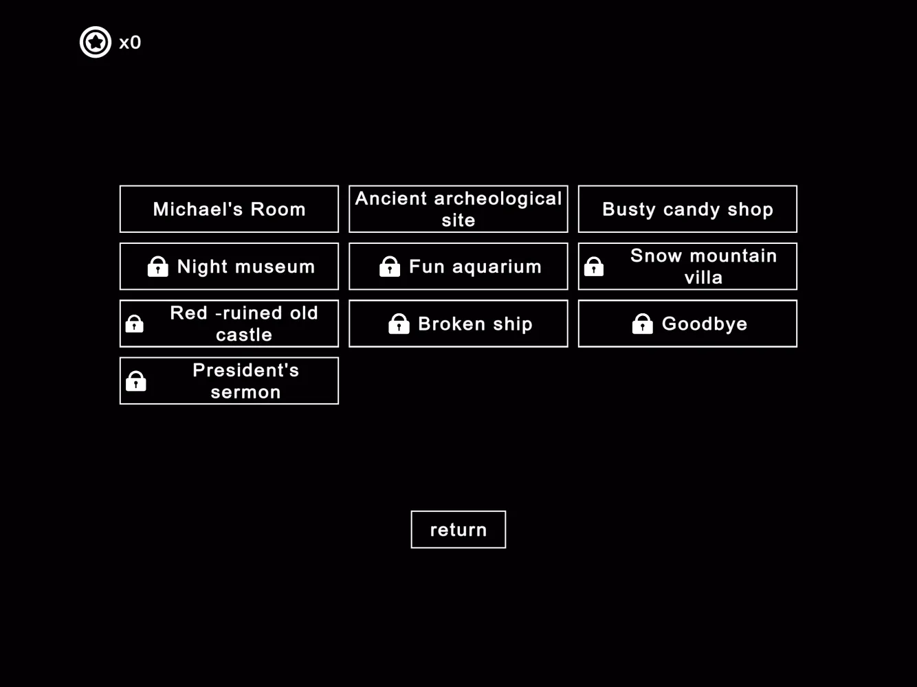 Escape Game : Button and Text应用截图