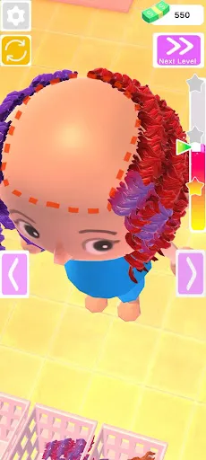 Ảnh chụp màn hình của Fill In Hair