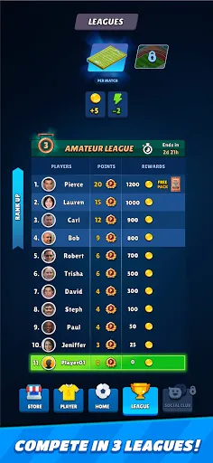 Ảnh chụp màn hình của Football Clash - Mobile Soccer
