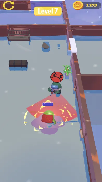 Tangkapan layar Impostor Fight Toilet Monster