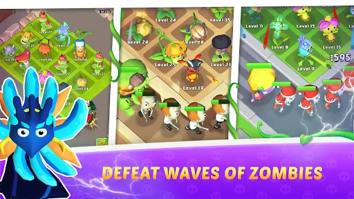 Merge Plants 3D-Garden Defense Screenshots