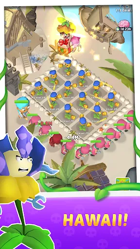Merge Plants 3D-Garden Defense Screenshots