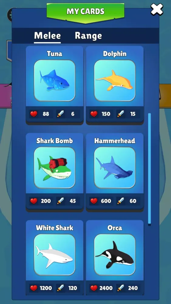 Merge Sharks Screenshots