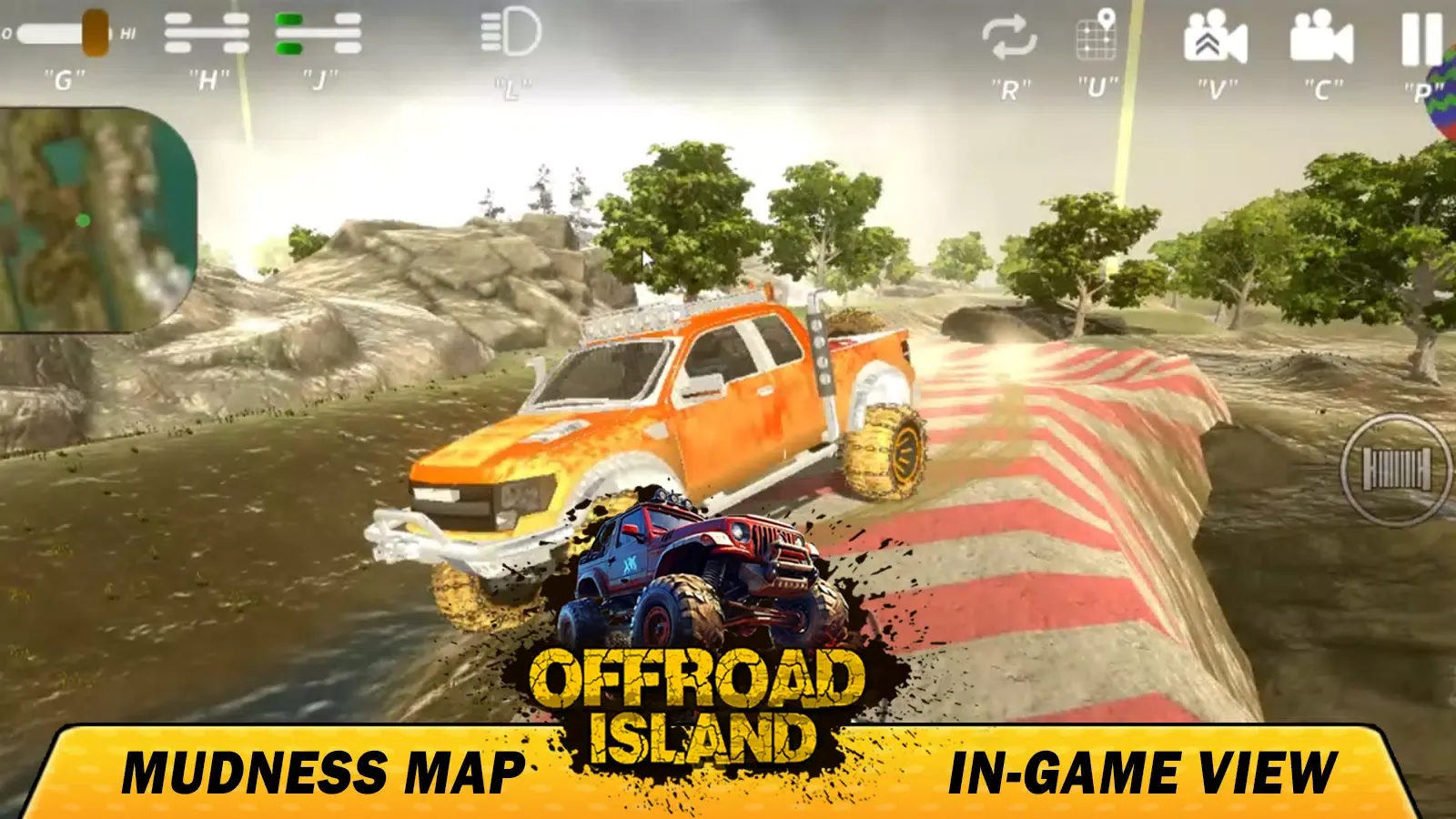 Tangkapan layar Offroad Island