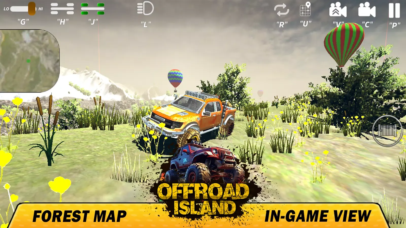 Tangkapan layar Offroad Island