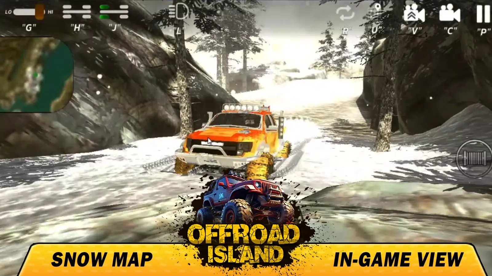Tangkapan layar Offroad Island