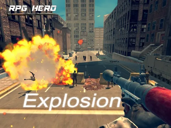 Ảnh chụp màn hình của RPG Hero: Bazooka Shooter iPad 