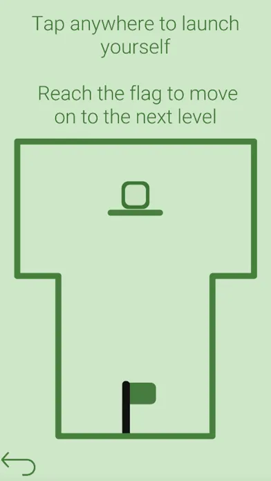 Tangkapan skrin Square1 - Minimalist 2D Game