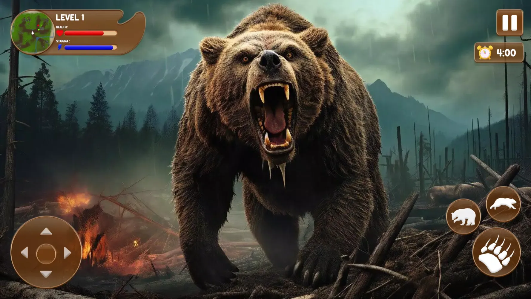 Zrzuty ekranu Bear Games: Bear Simulator 3D