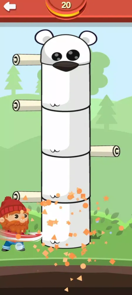 Screenshot di Forest Lumberjack