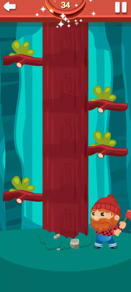 Screenshot di Forest Lumberjack