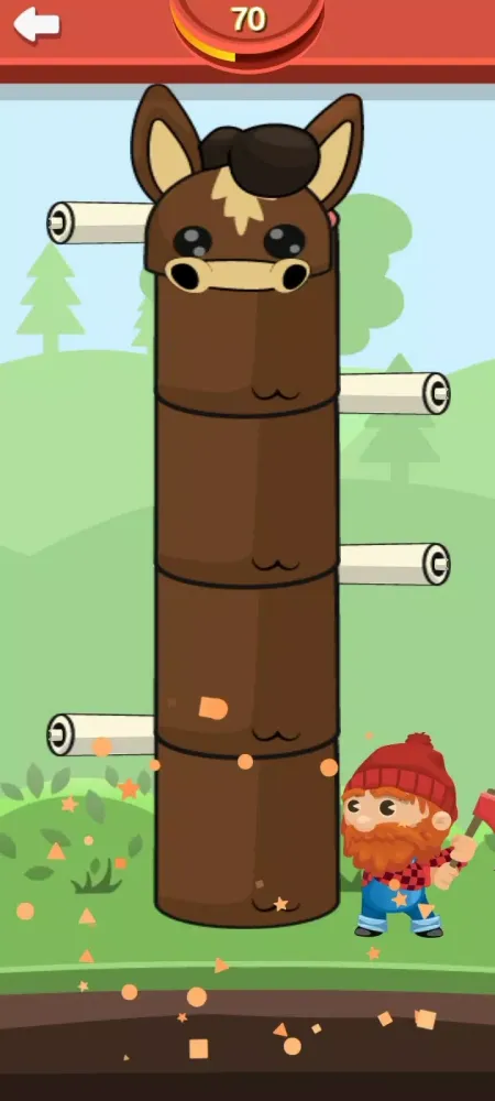 Screenshot di Forest Lumberjack