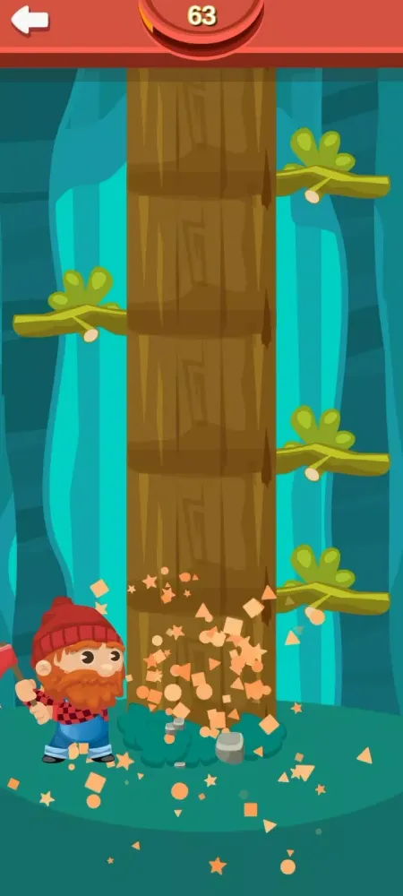 Screenshot di Forest Lumberjack