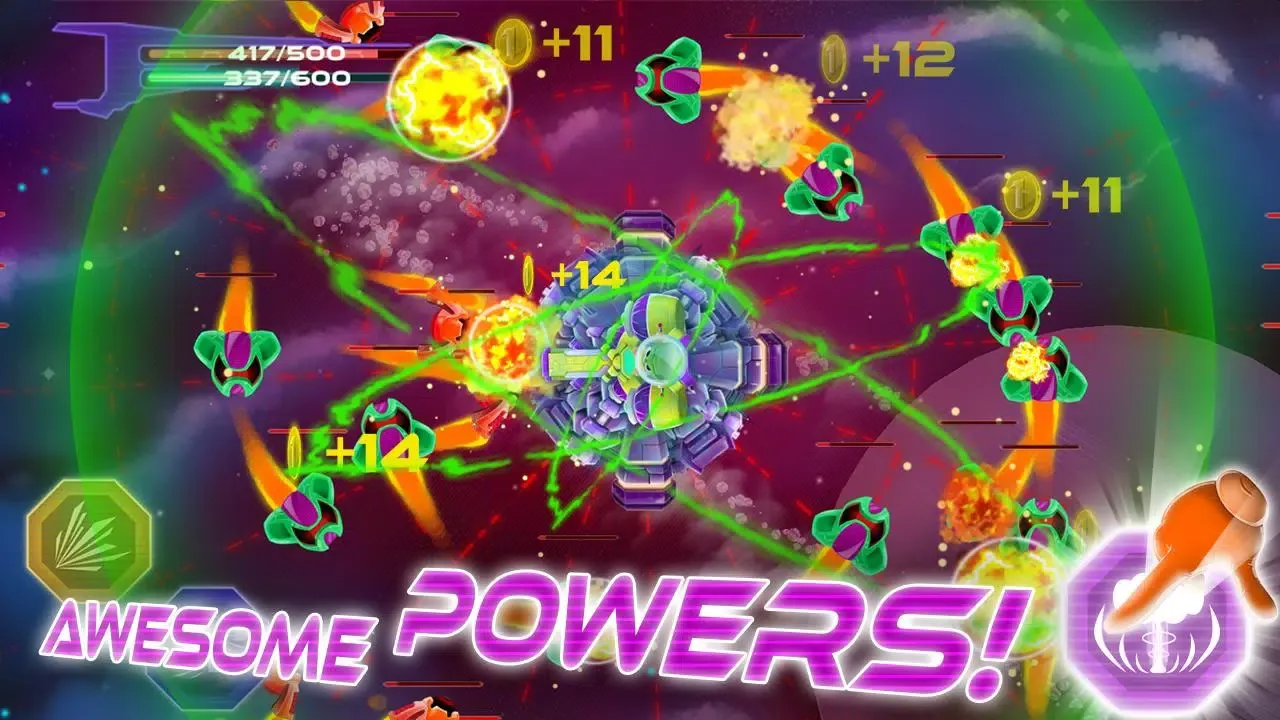 Screenshot di Space Defense