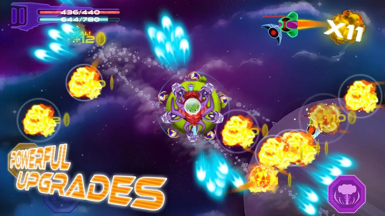 Screenshot di Space Defense