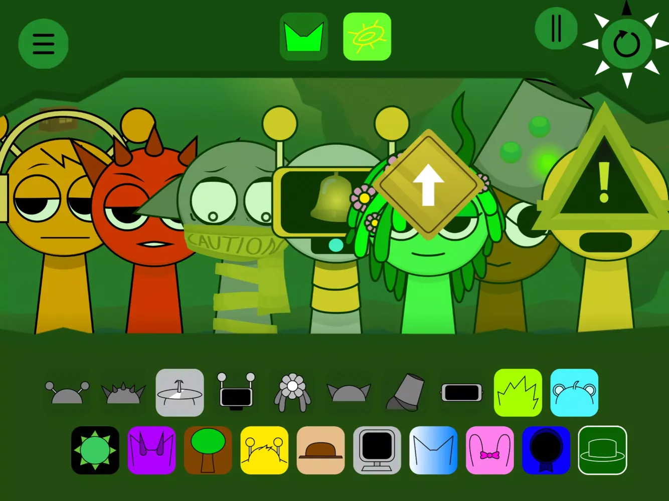 Greencore: Sprunki & Sprunk Screenshots