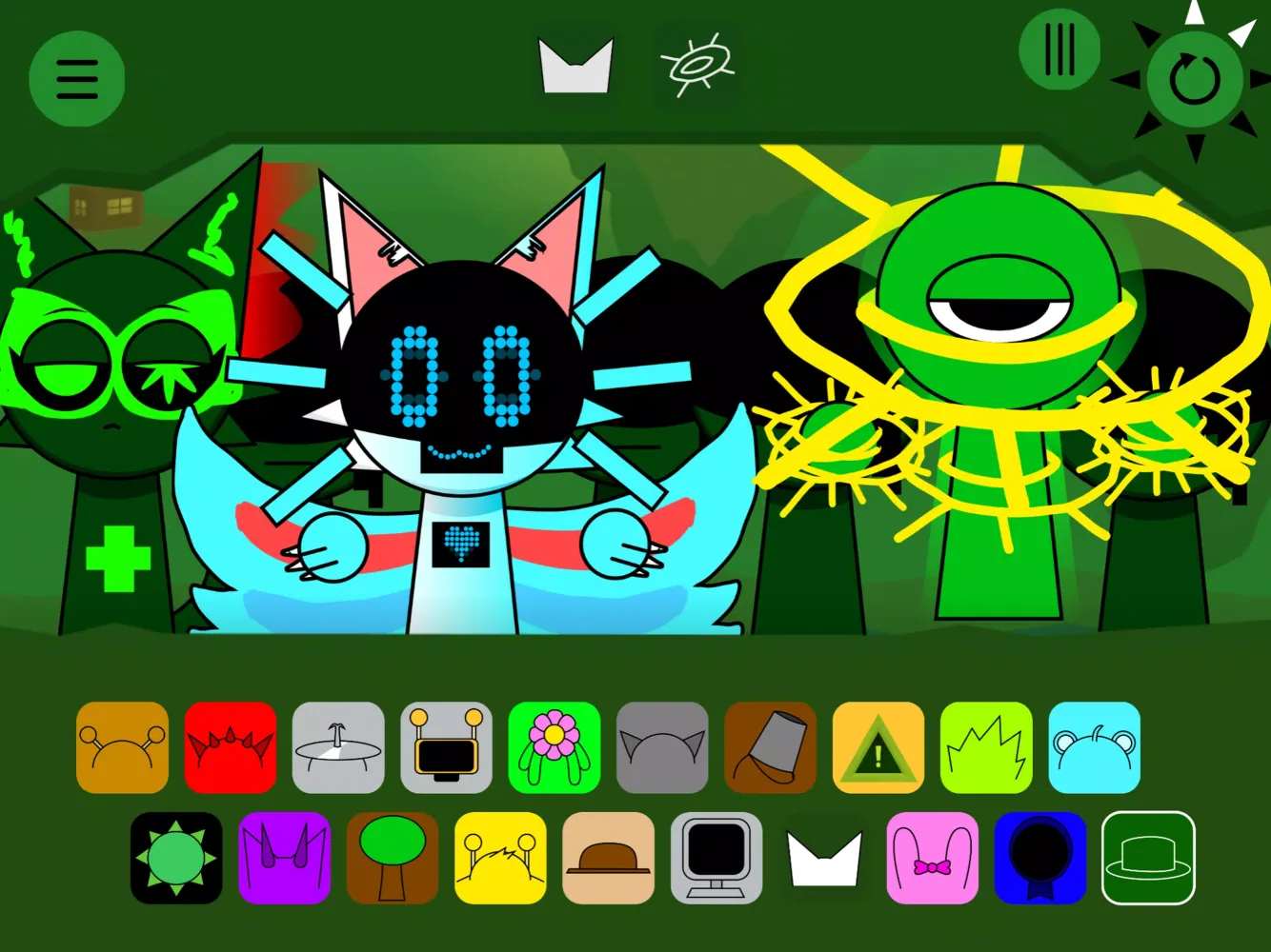 Greencore: Sprunki & Sprunk Screenshots