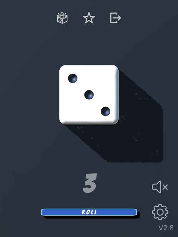 Dice rolling app - Dice roller iPad  स्क्रीनशॉट