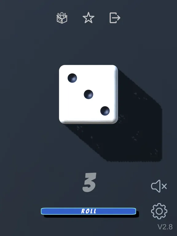 Tangkapan layar Dice rolling app - Dice roller iPad 