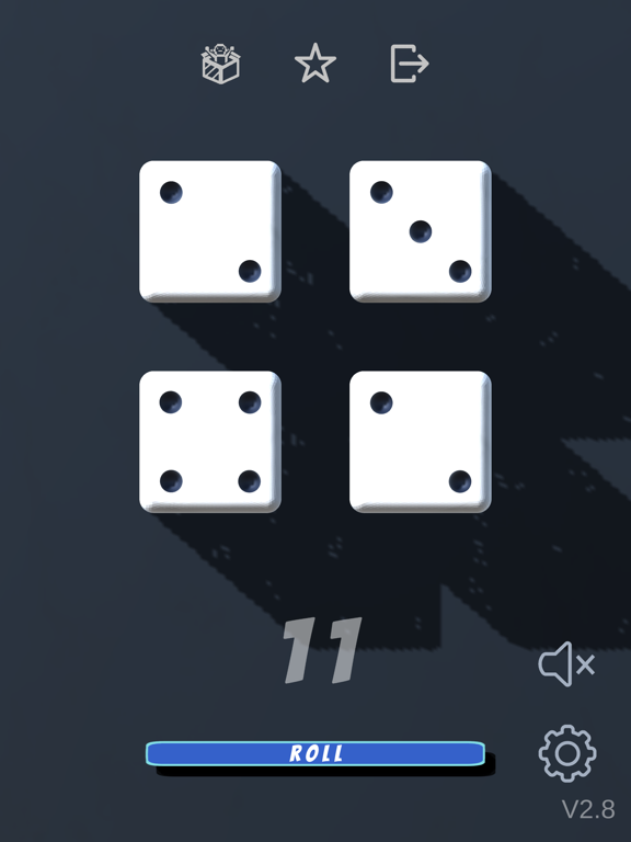 Dice rolling app - Dice roller iPad  स्क्रीनशॉट