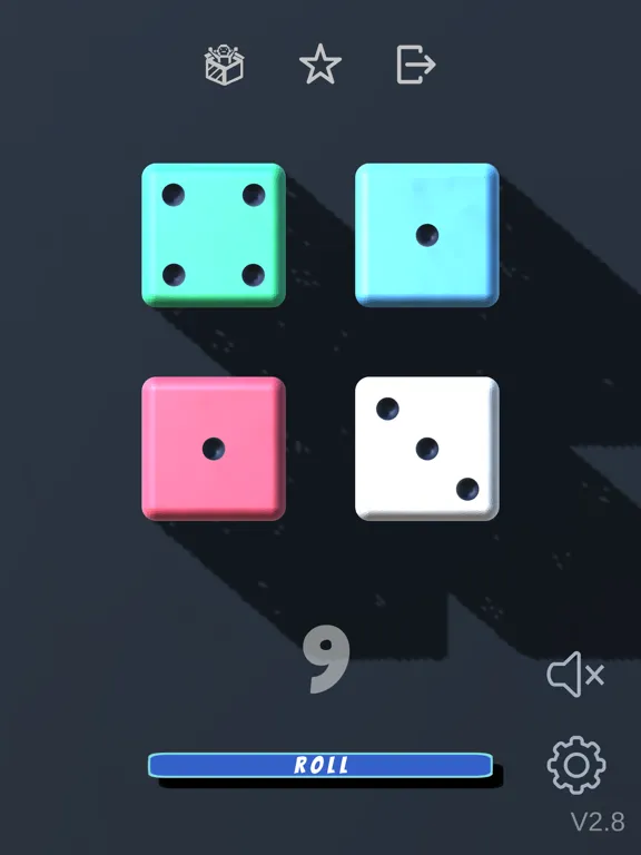 Tangkapan layar Dice rolling app - Dice roller iPad 