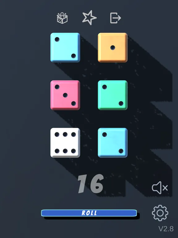 Tangkapan layar Dice rolling app - Dice roller iPad 