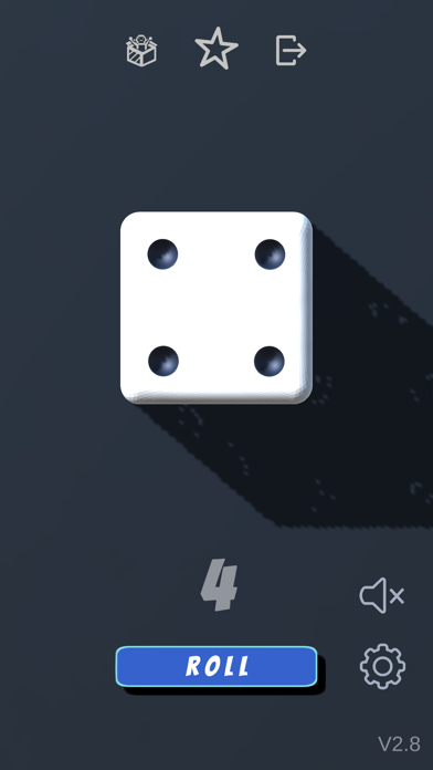 Dice rolling app - Dice roller स्क्रीनशॉट