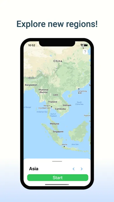 Tangkapan skrin No Bounds - Geography Game