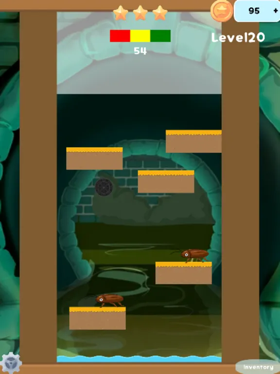 Capturas de tela do Drag and kill the Cockroach iPad 