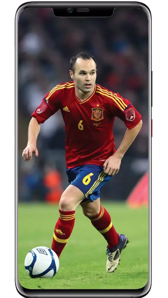 Capturas de pantalla de Andrés Iniesta Wallpapers