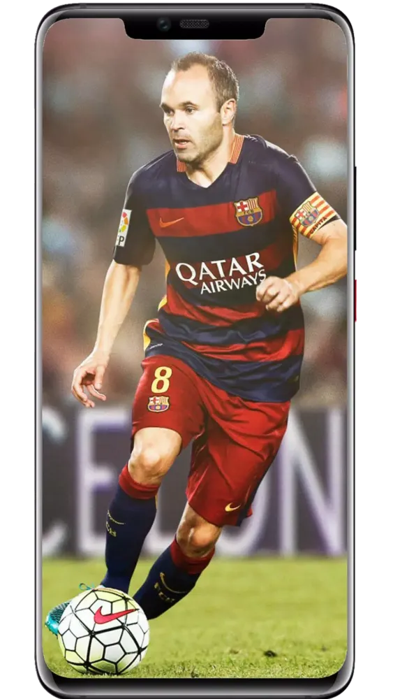 Capturas de pantalla de Andrés Iniesta Wallpapers