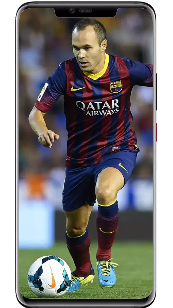 Capturas de pantalla de Andrés Iniesta Wallpapers