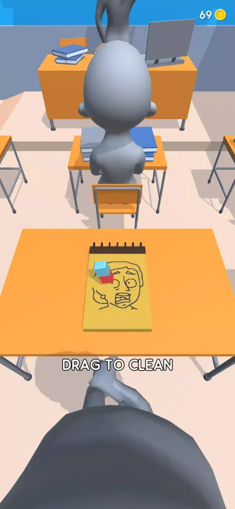 Capturas de tela do Classroom Battle!