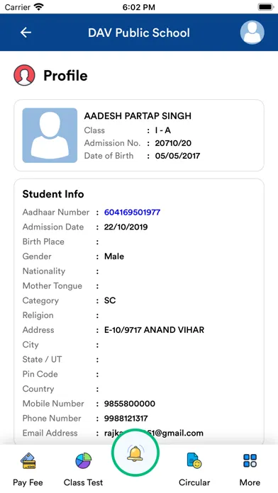 DAV Public School BRS Nagar应用截图