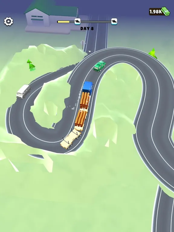 Traffic Truck 3D iPad  スクリーンショット