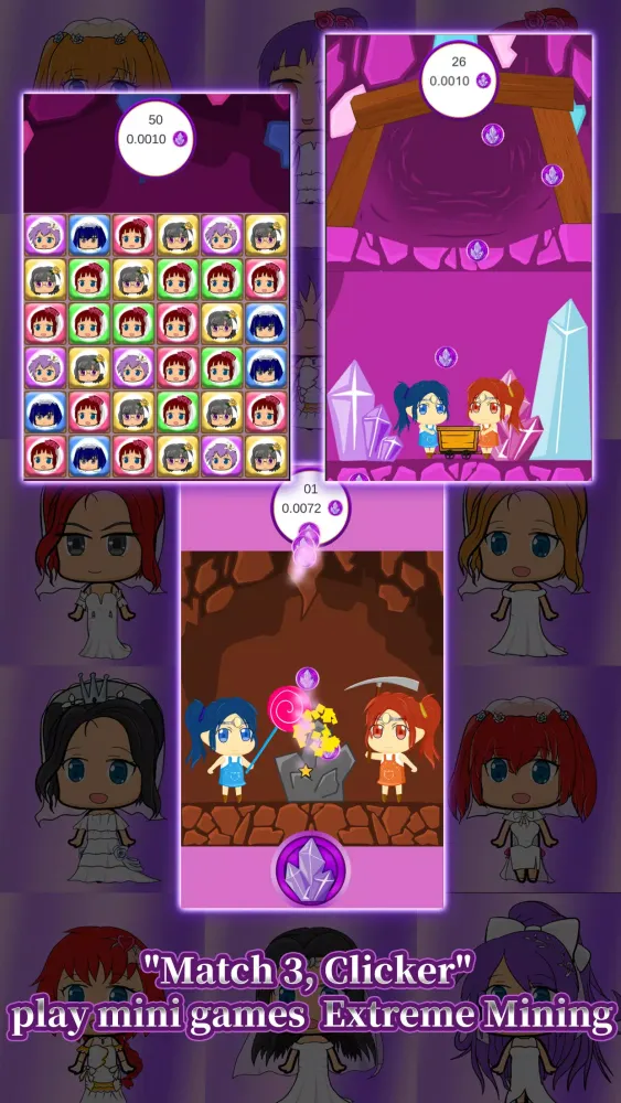 Mining Girl-Earn NFT Avatar应用截图