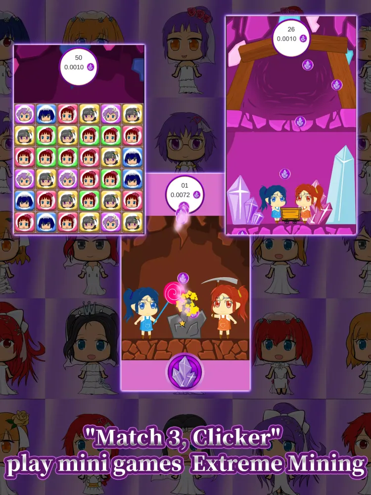 Mining Girl-Earn NFT Avatar应用截图