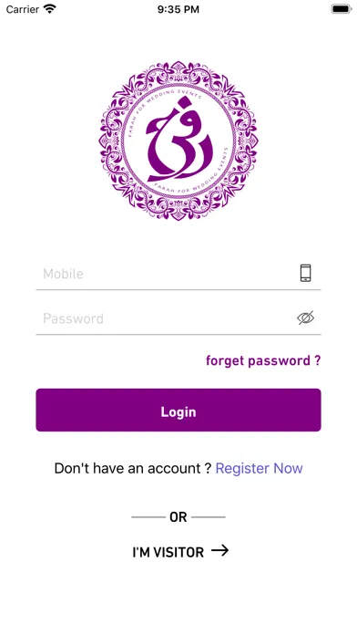 Farah App سکرین شاٹس