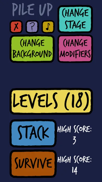 Pile Up سکرین شاٹس