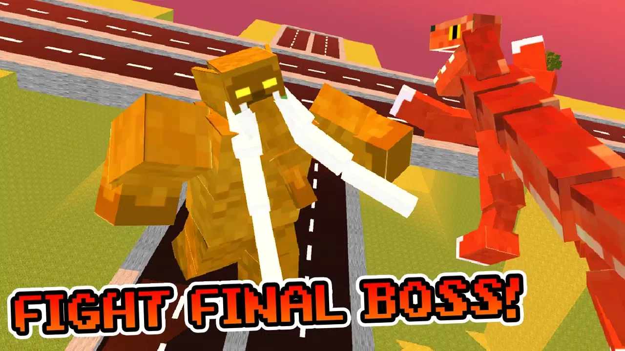 Blocky Titan Raptor Assault Screenshots