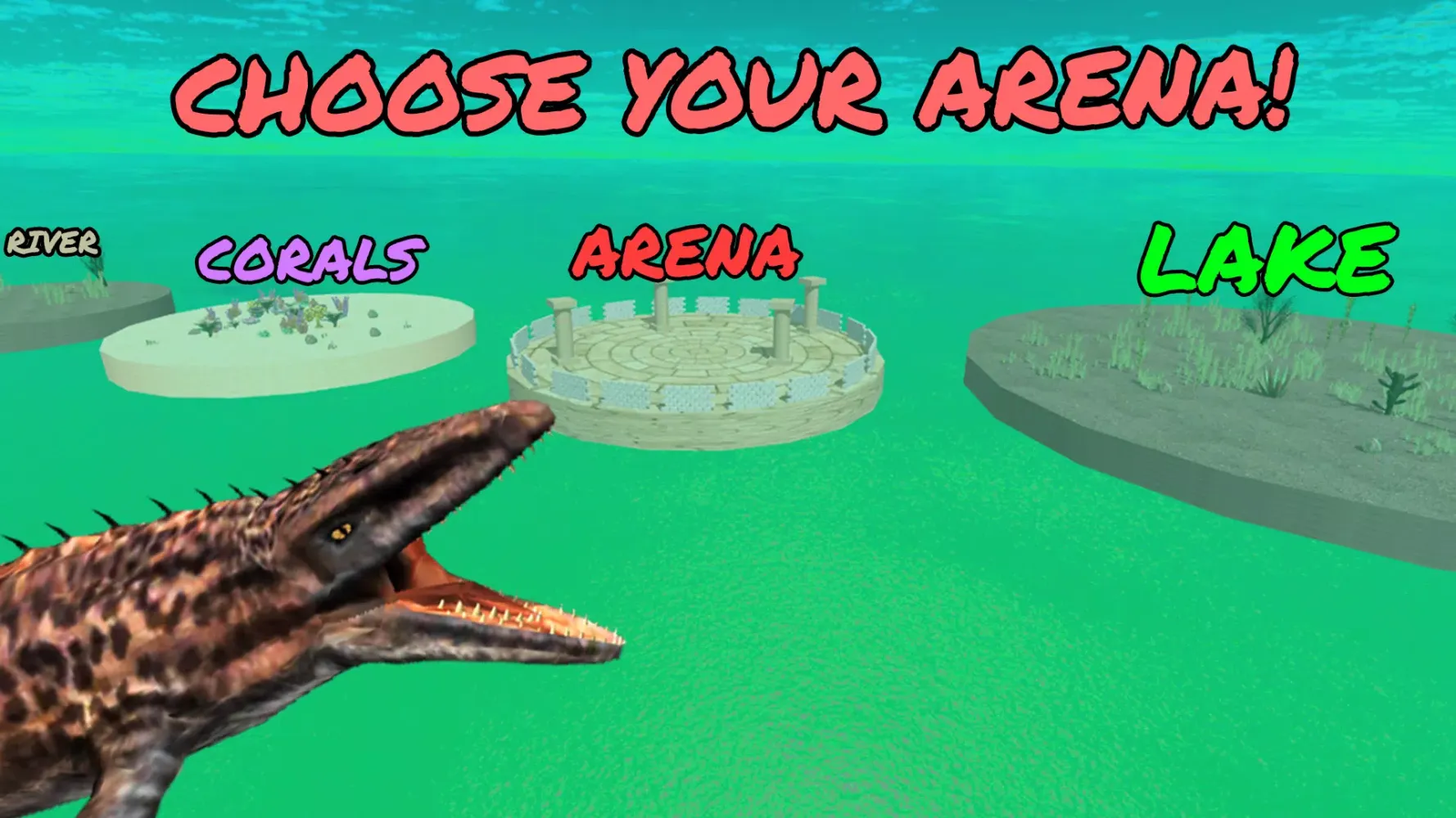 Dino Battle Arena Jurassic Sea Screenshots