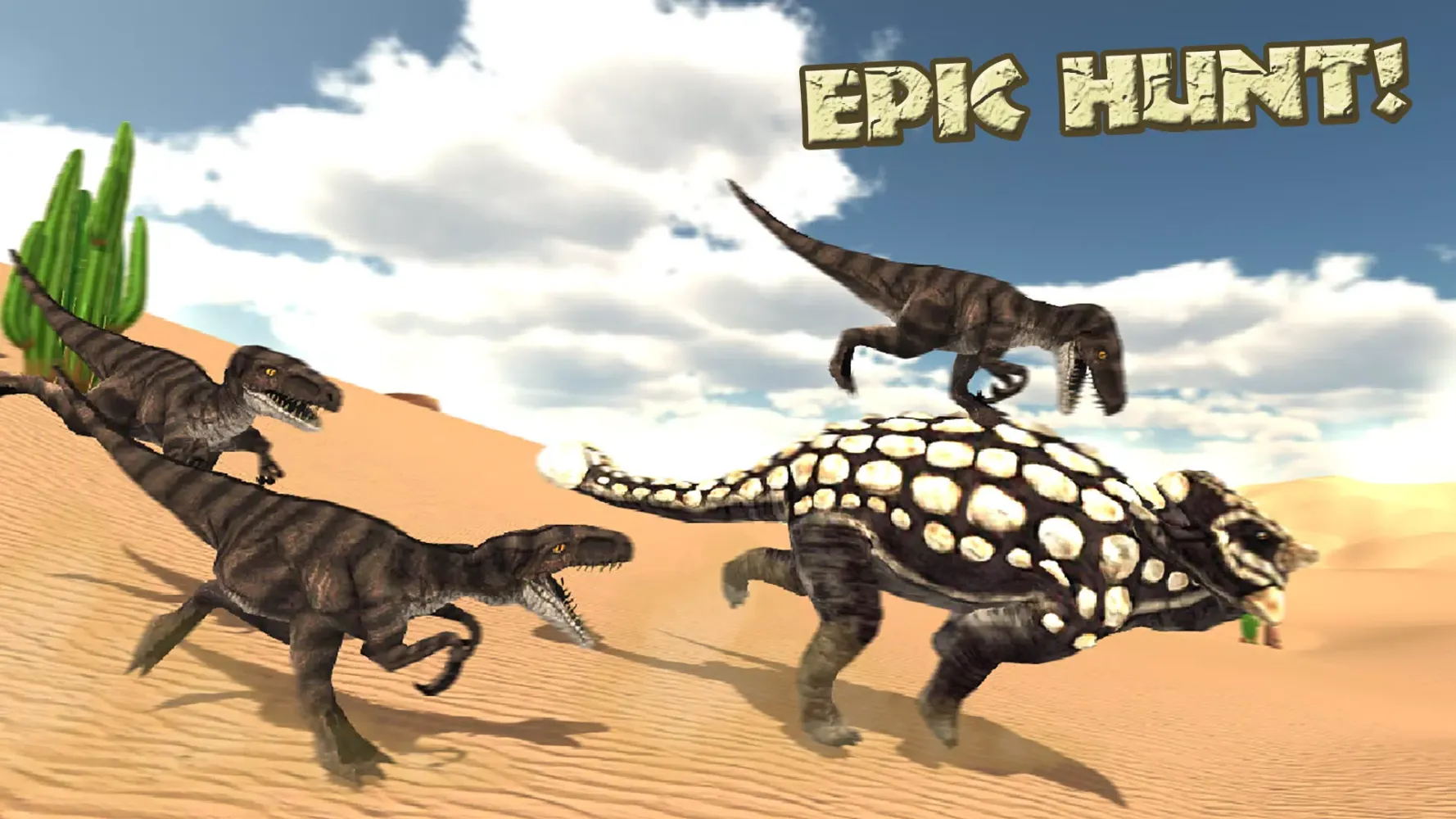 Hungry Raptor Desert Dino Hunt Screenshots