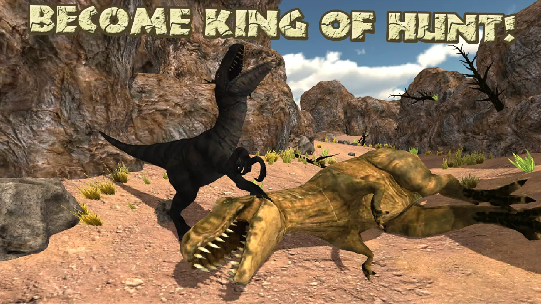Hungry Raptor Desert Dino Hunt Screenshots