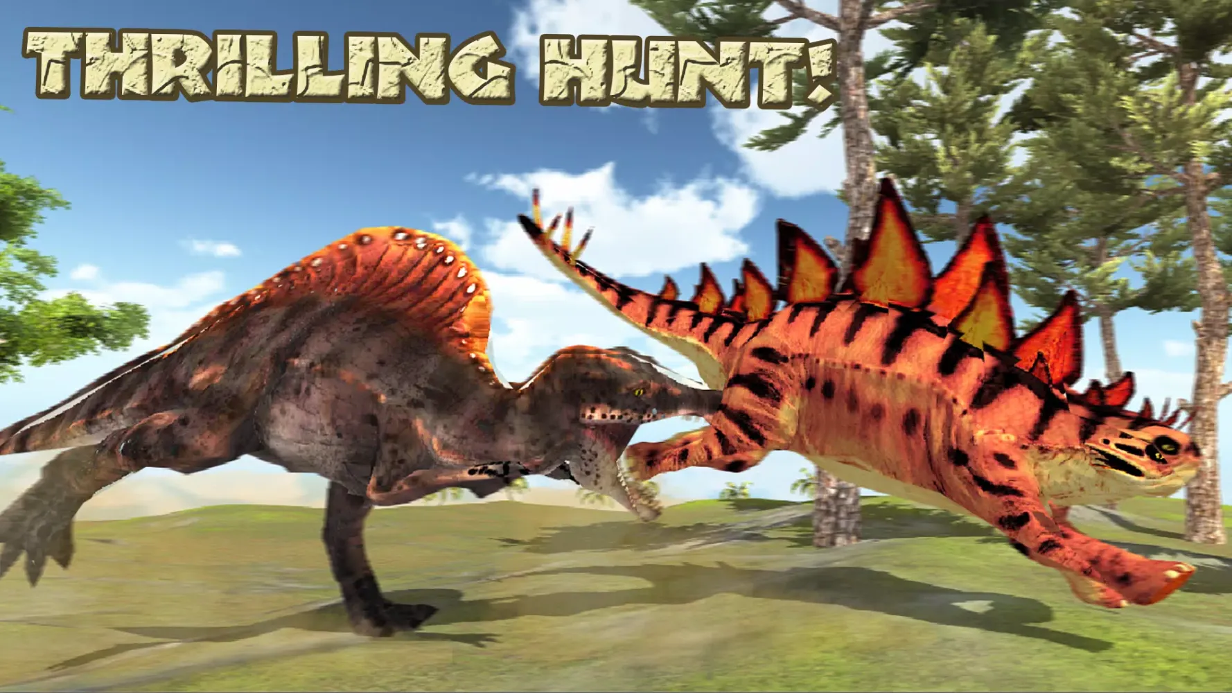 ภาพหน้าจอของ Hungry Spino Coastal Dino Hunt
