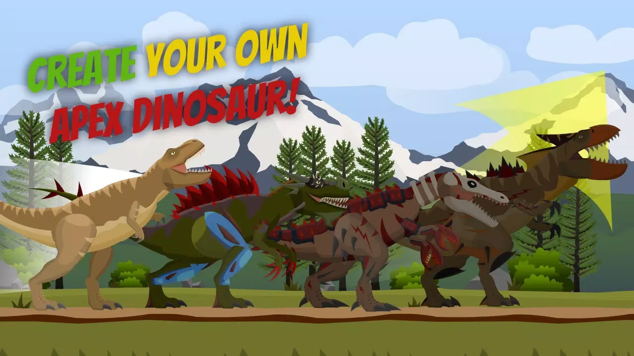 Hybrid Dinosaur: World Rampage Screenshots