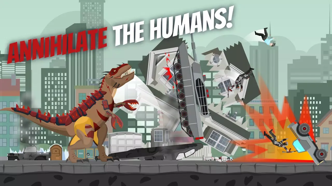 Hybrid Dinosaur: World Rampage Screenshots