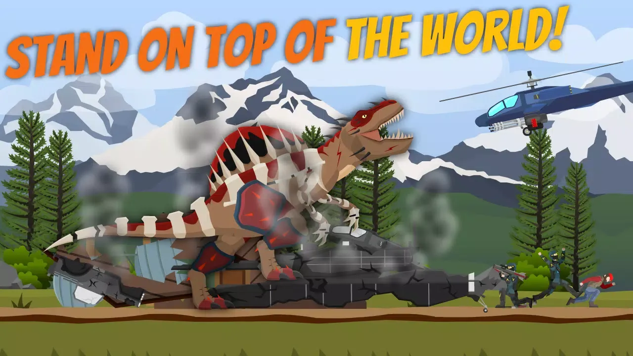 Hybrid Dinosaur: World Rampage Screenshots